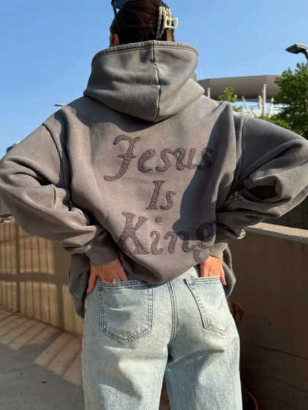 Not Sorry Jesus Is King Unisex Hoodie